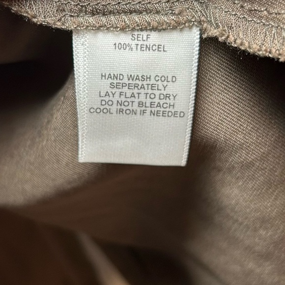 NWT FATE Women’s Open Cinch Waist Pocket Vest- Army Green/ Size Small - Picture 8 of 8